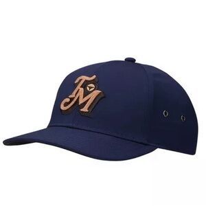 TaylorMade Navy and Brown Hat NWT